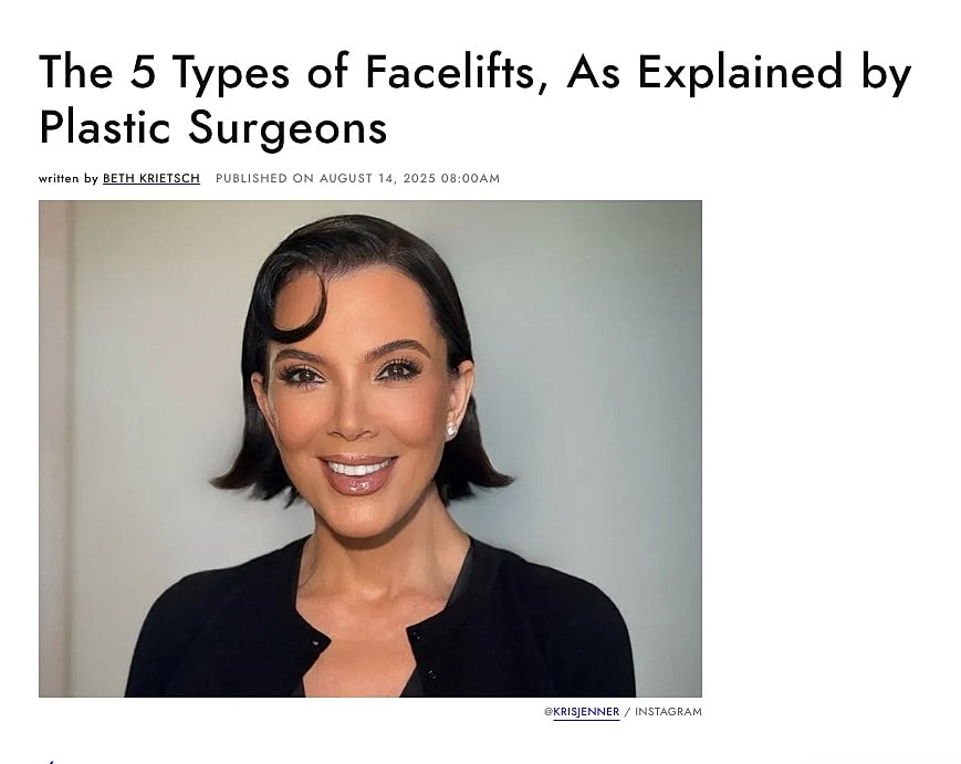 Smiling woman discussing facelift types and procedures.